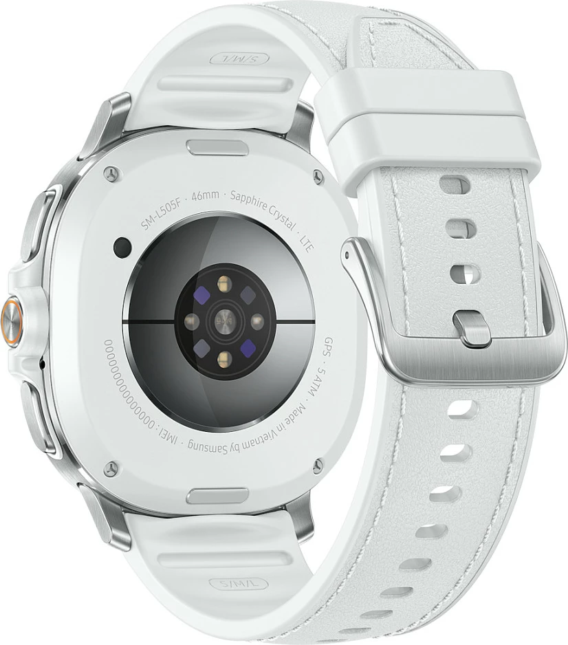 Smartwatch Samsung Galaxy Watch8 Classic 46mm LTE SM-L505, 64GB, bardhë