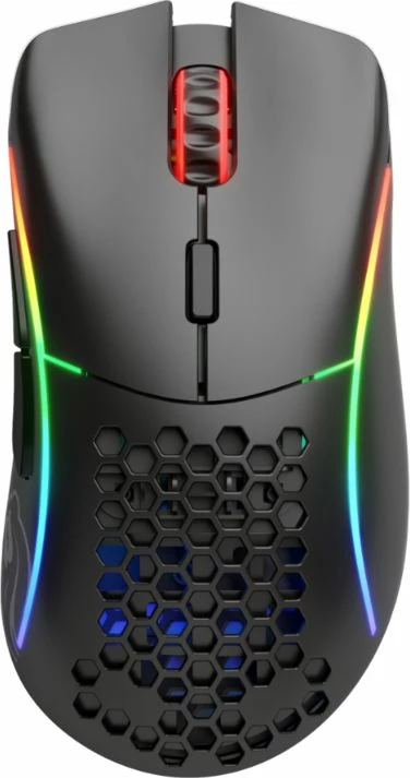 Maus Glorious Model D Wireless GLO-MS-DW-MB, 19000 DPI, RGB, 2.4GHz/USB, i zi