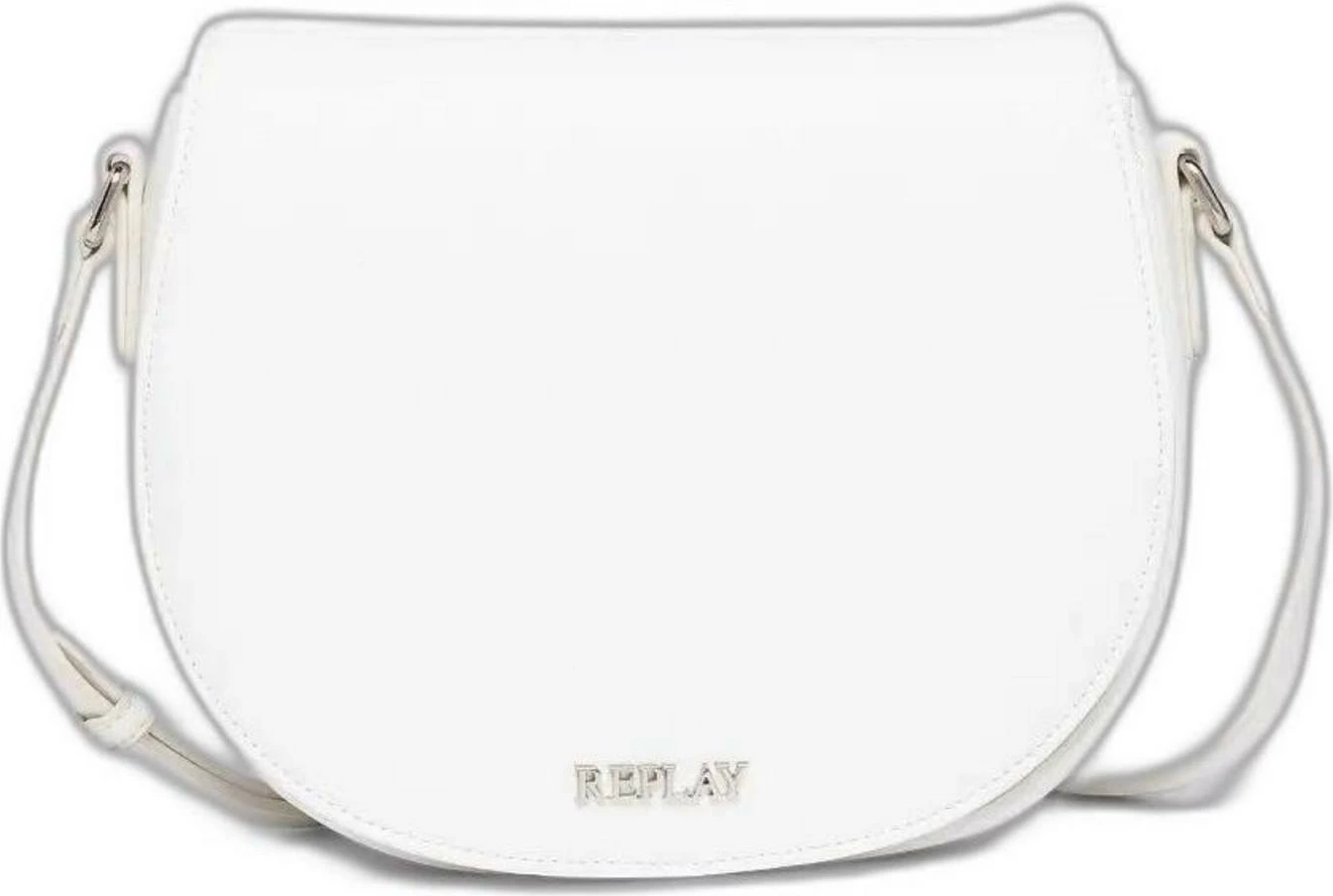Çantë krahu për femra Replay FW3586.000.A0420A, e bardhë