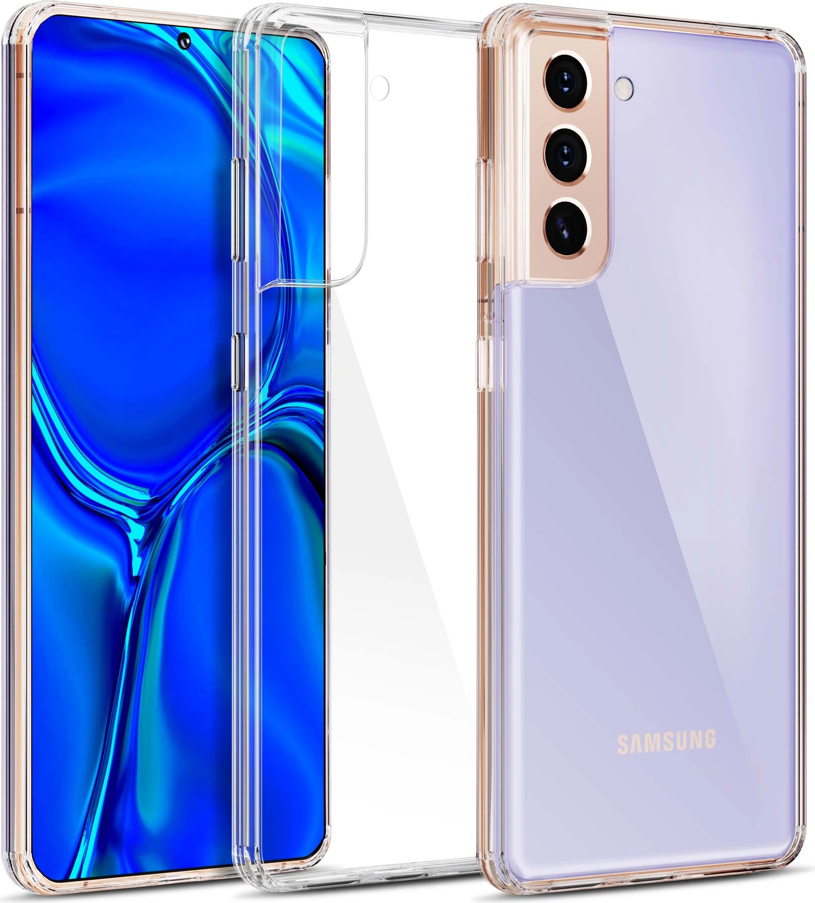 Mbështjellës 3mk Clear Case për Samsung Galaxy S21 5G, Transparent