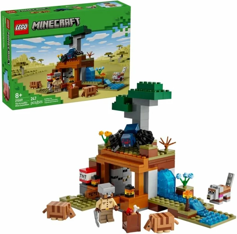Set lodrash LEGO Minecraft për fëmijë