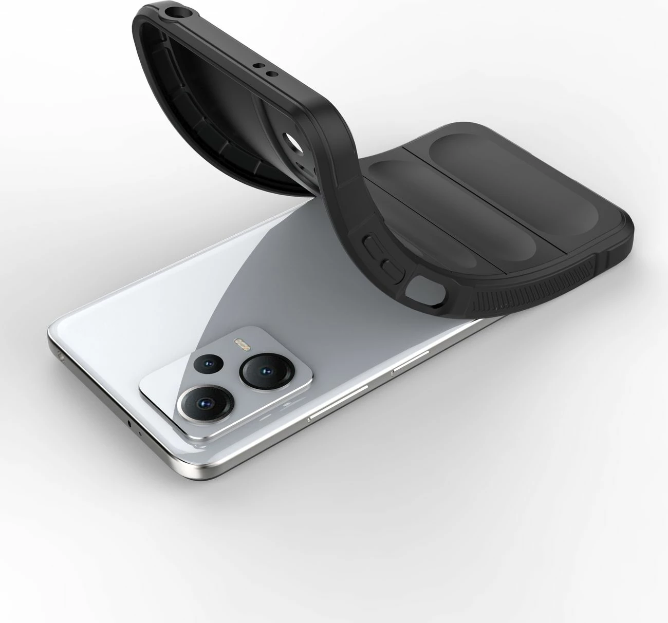 Mbështjellës Hurtel Magic Shield Case për Xiaomi Redmi Note 12 5G / Poco X5 5G, i zi