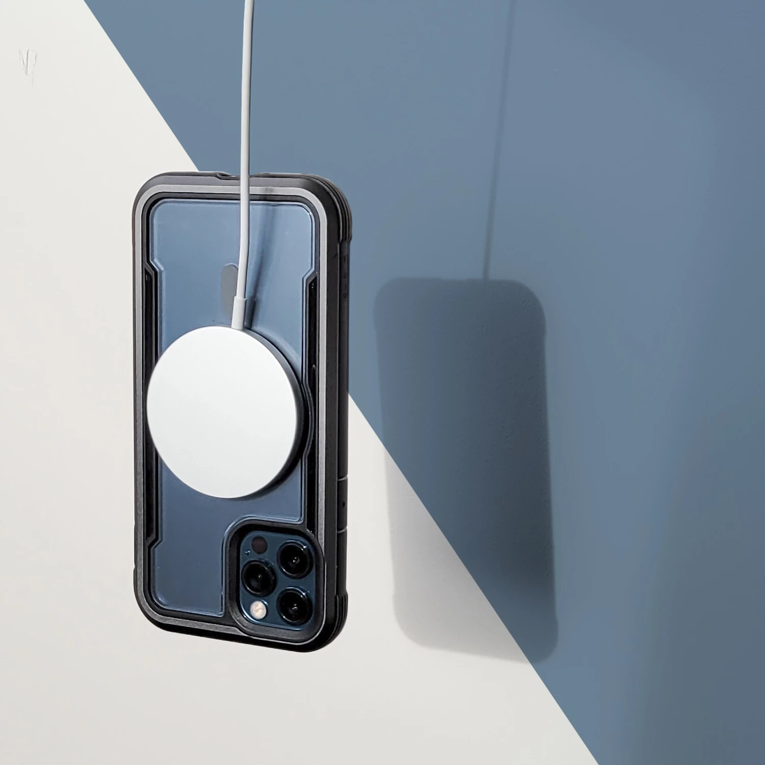 Mbështjellës Raptic X-Doria Secure Case për iPhone 14 Plus me MagSafe, i gjelbër