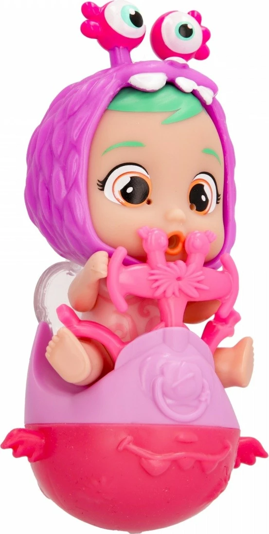 Kukull Cry Babies Stars Jumpy Monsters Bubu, Tm Toys, plastikë, për vajza, pa bateri, vjollcë