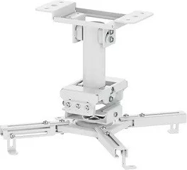 Mbajtëse tavanore për projektor Neomounts CL25-530WH1, h 25.5 cm, max 45 kg, me menaxhim kabllosh, e bardhë