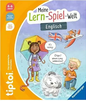 Lojë mësimore interaktive tiptoi Ravensburger Meine Lern-Spiel-Welt, Anglisht, 4-6 vjeç