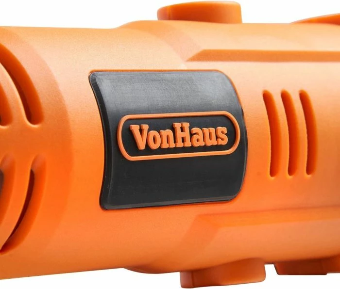 Vegël multifunksionale (rotary tool) VonHaus 3515065, me kabllo 1.8 m, 10,000–32,000 RPM, set 234 aksesorë, e zezë/portokalli