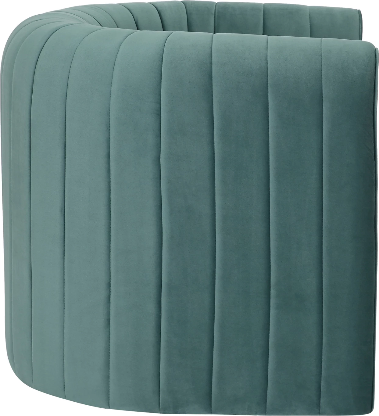 Fotelje RIKER FH9682.06 kornizë metali-kadife mente 92x74x69Hcm