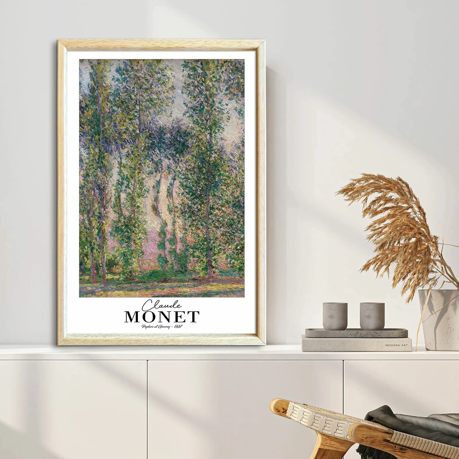Pikturë dekorative me kornizë, Wallity, 4262AHSMONET-023