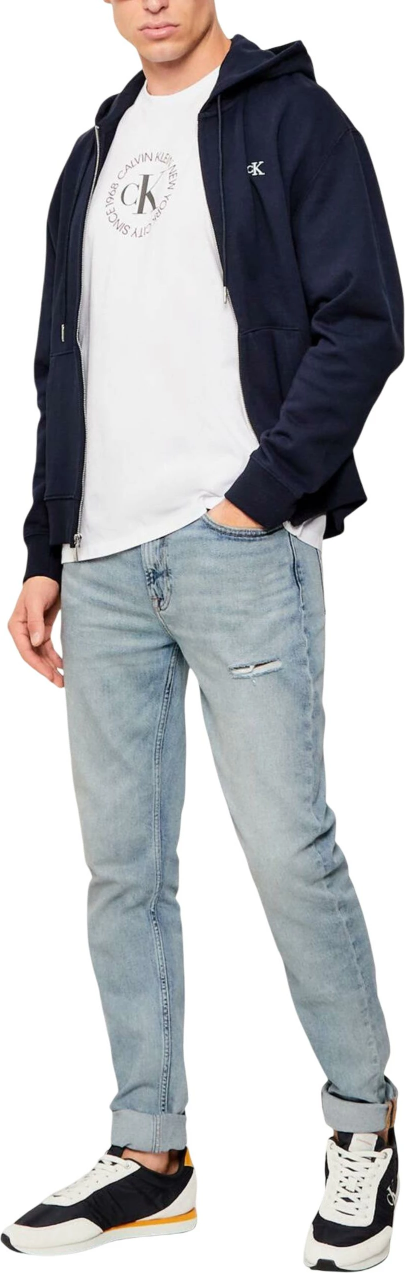 Maicë për meshkuj Calvin Klein Jeans LV14RE816G, e bardhë [Madhësia: XXL]