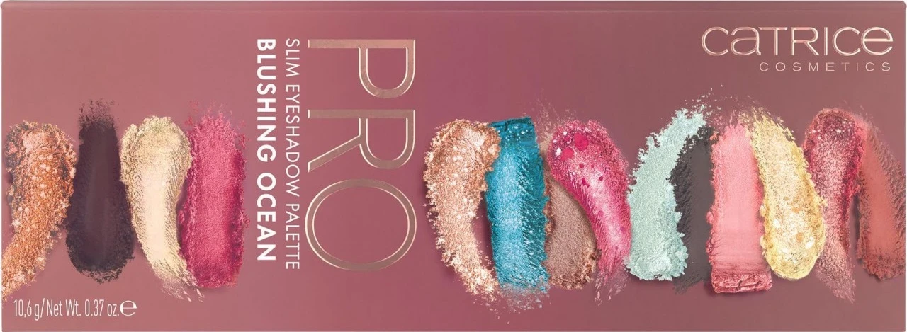 Hije për sy Catrice Pro Slim Blushing Ocean Palette, 10,6g