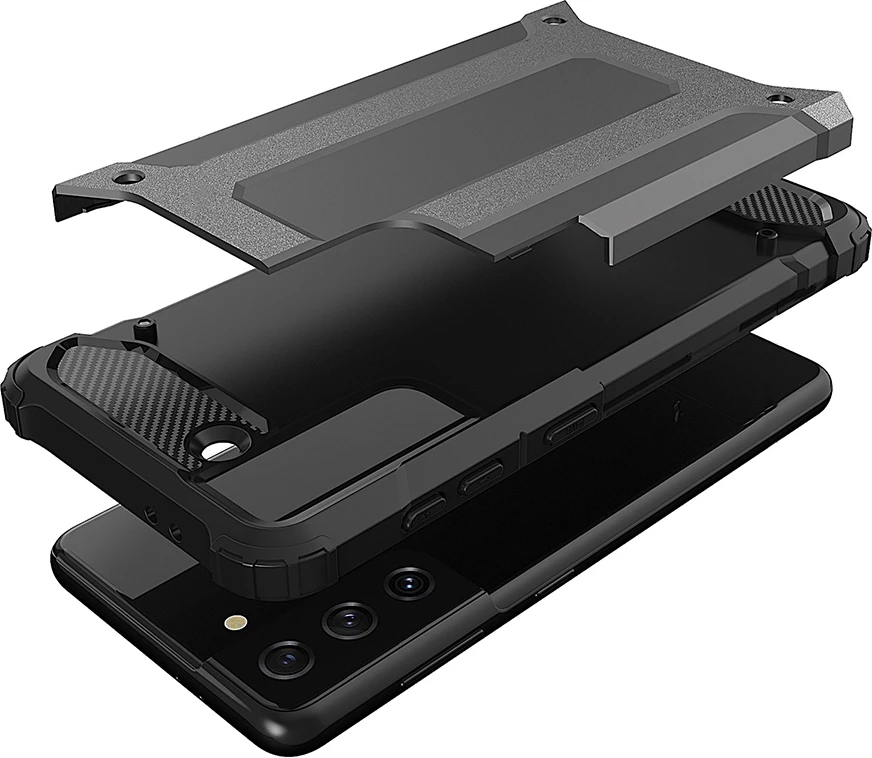 Mbështjellës Hurtel Hybrid Armor për Samsung Galaxy S23, Blu