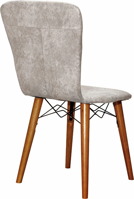 Karrige Sonora I, material stof, ngjyrë gri antike-këmbë arre