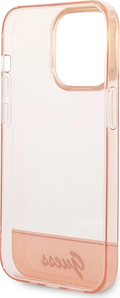 Mbështjellës Guess Translucent për iPhone 14 Pro Max 6.7", Rozë