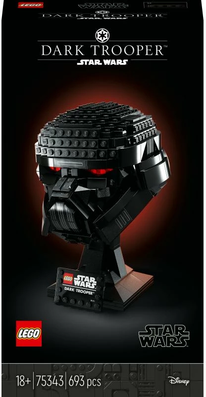Set LEGO Star Wars Dark Trooper Helm 75343, 693 pjesë