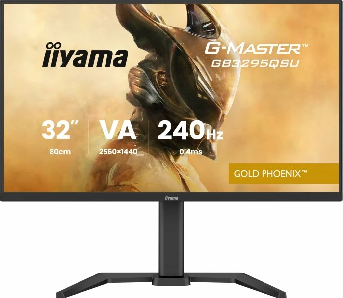 Monitor iiyama G-Master GB3295QSU-B1 Gold Phoenix 31.5\" QHD 240Hz VA 0.4ms Black