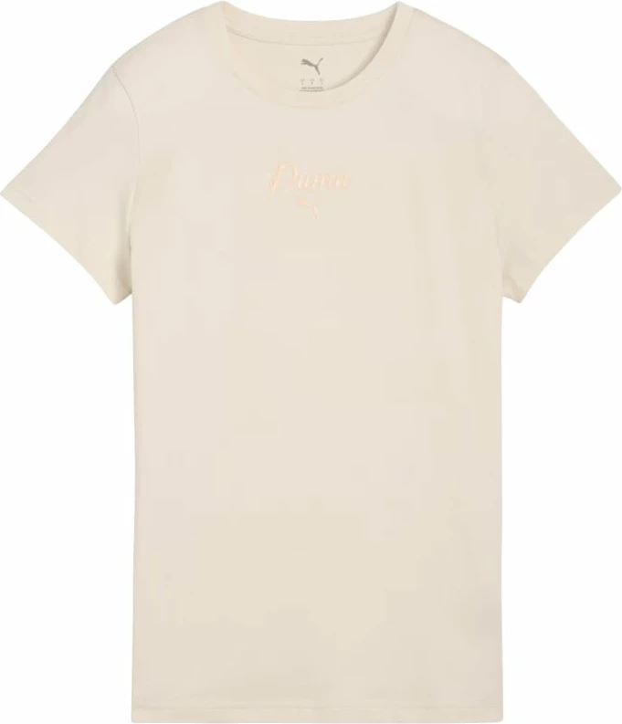 Maicë femra Puma ESS Script Tee 691760 87, bezhë
