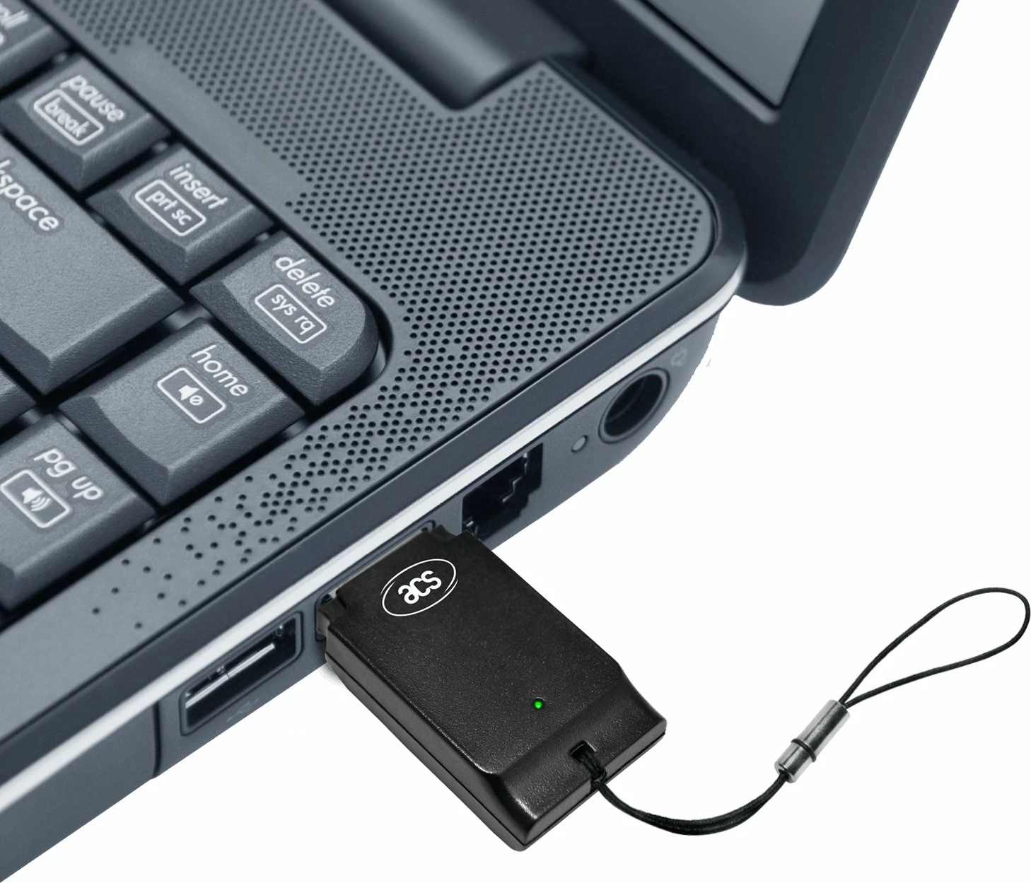 Lexues karte smart ACS ACR39T-A1 USB, i pajtueshëm PC/SC & CCID, i zi