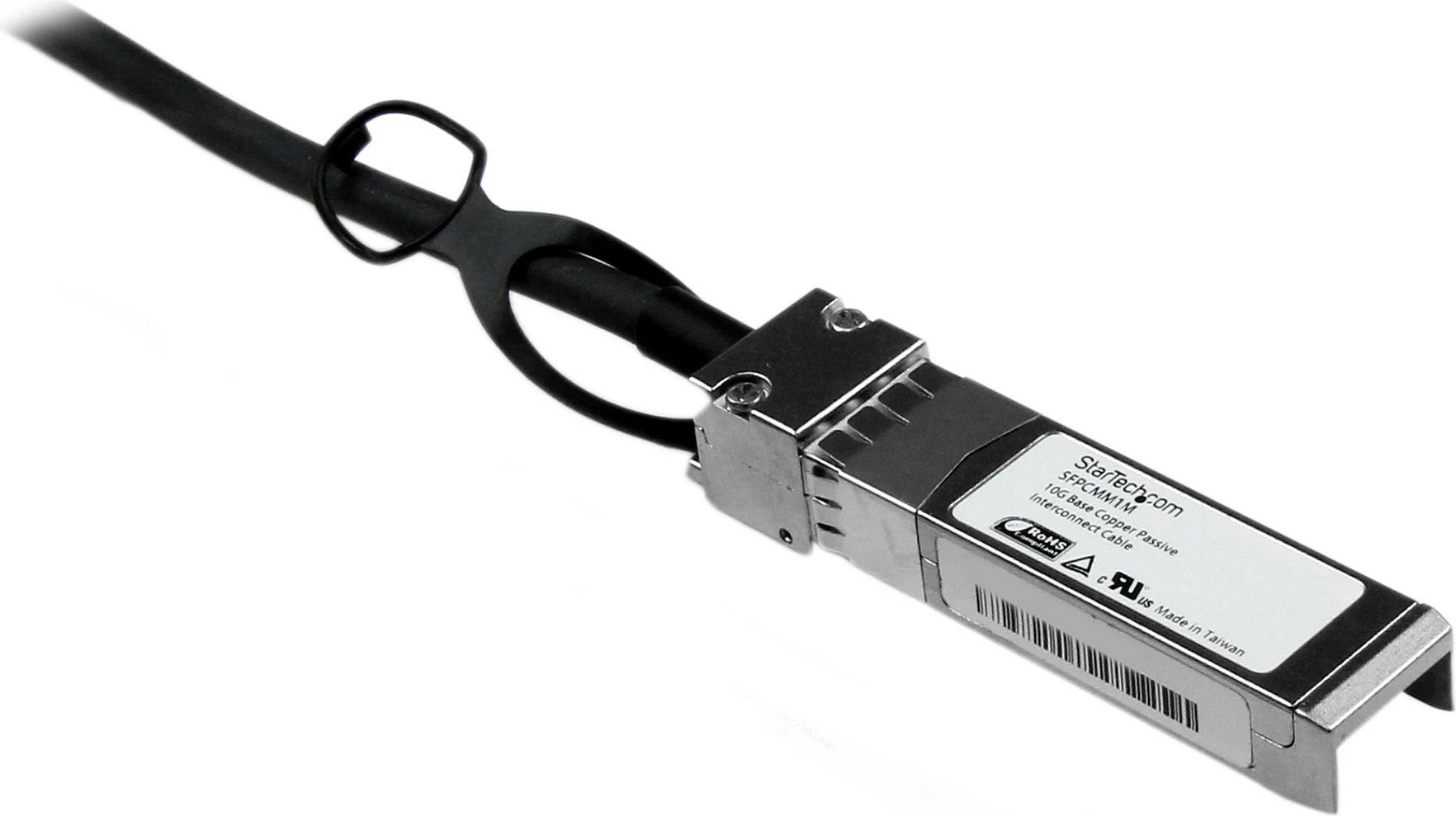 Kabllo DAC SFP+ StarTech SFPCMM1M, 1 m, 10Gbps, SFP+ në SFP+, e zezë