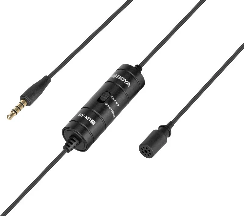 Mikrofon Boya BY-M1S Lavalier, 50 Hz - 20Hz, 78 dB,  i zi 