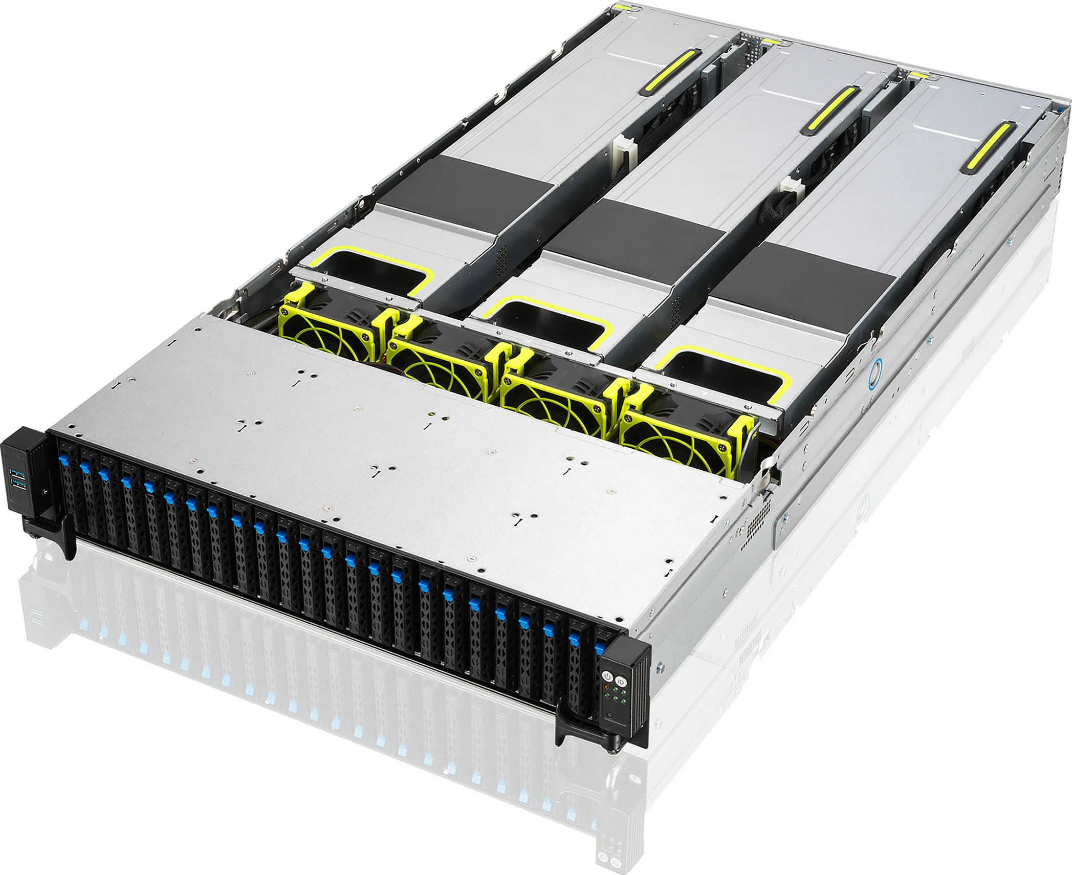 Server barebone ASUS RS720-E11-RS24U, Rack 2U, Intel C741, DDR5, PCIe 5.0, 1600W, 80+ Platinum