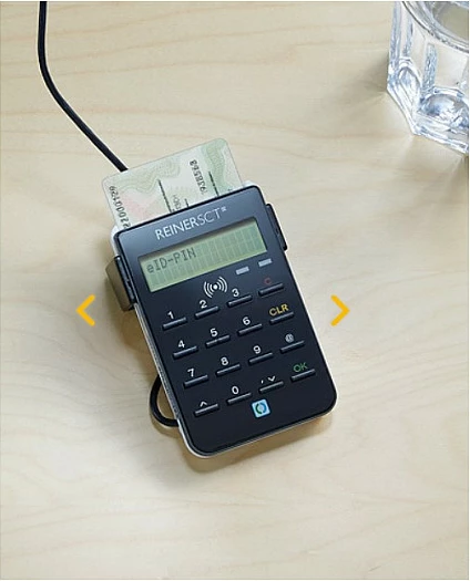 Lexues Smart Card REINER SCT cyberJack, USB, ekran LCD, i zi
