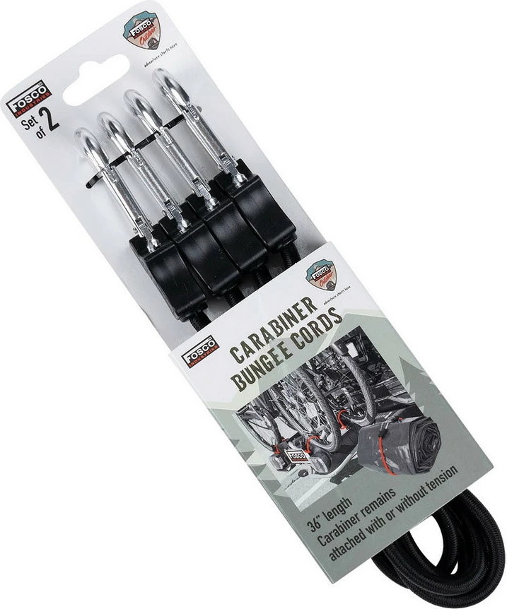 Mbijetesë Dhe Kampim Fosco Industries Carabiner bungee cords 36 inch