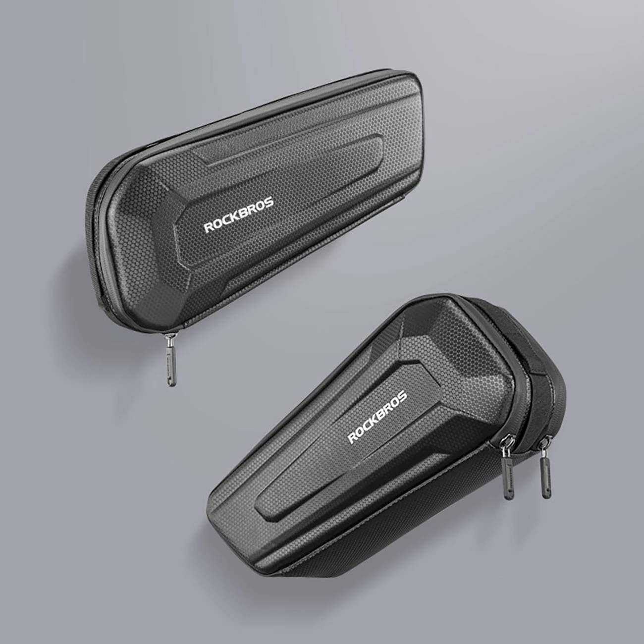 Çantë biçiklete Rockbros B66 për kornizë, 1.5L, e zezë