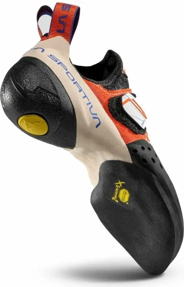 Atlete ngjitjeje për femra La Sportiva Solution 20H000203, bardhë/portokalli