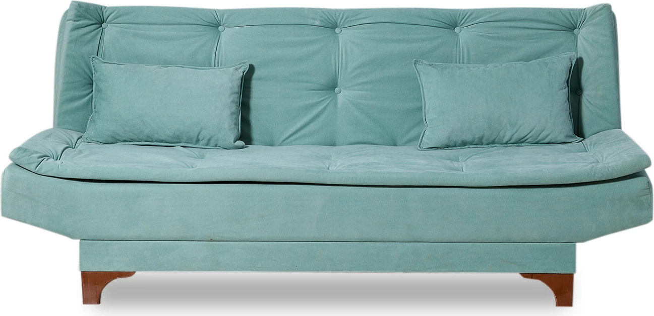 Divan-krevat 3 vendësh, Atelier del Sofa, Kelebek, ngjyrë jeshile deti