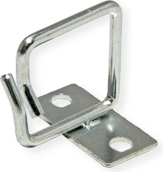 Kukë për kabllo ROLINE 26.30.0012, metal, për rack, argjendtë