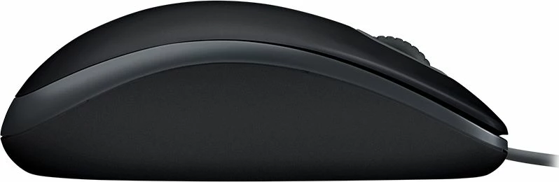 Maus Logitech B110 Silent (910-005508), me kabllo USB, 1000 dpi, 3 butona, i zi