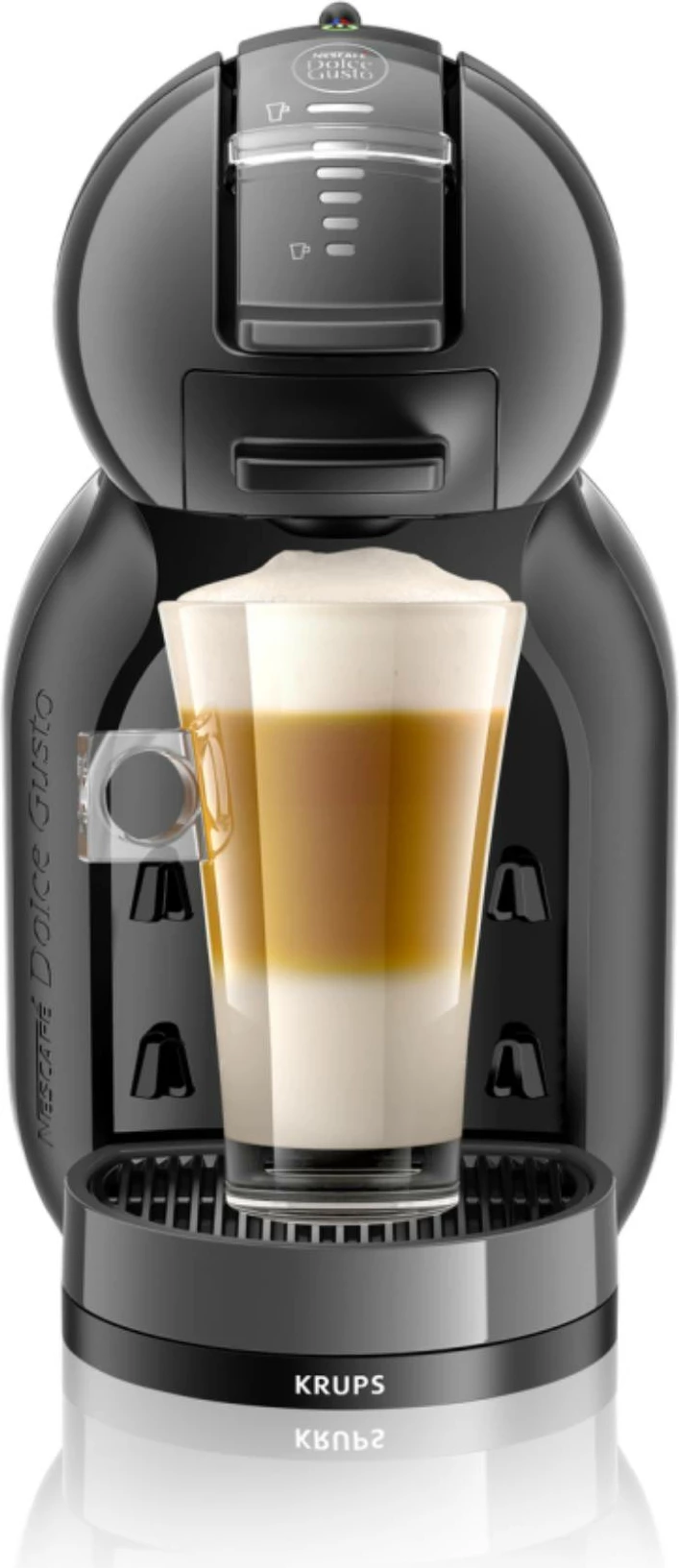 Makinë kafeje me kapsula Krups Dolce Gusto Mini Me KP123810, 15 bar, e zezë/antracit