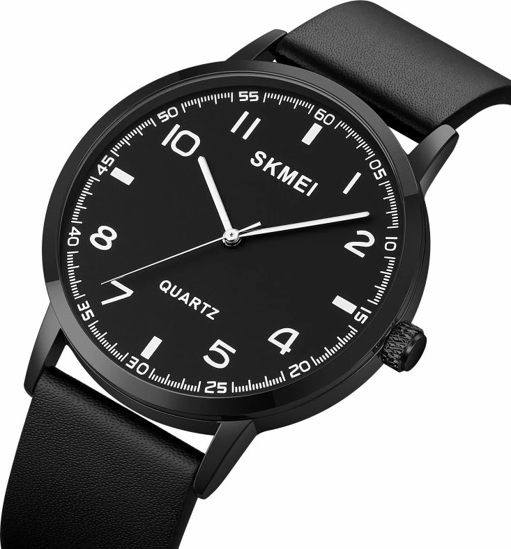 Orë dore për meshkuj Skmei, e zezë