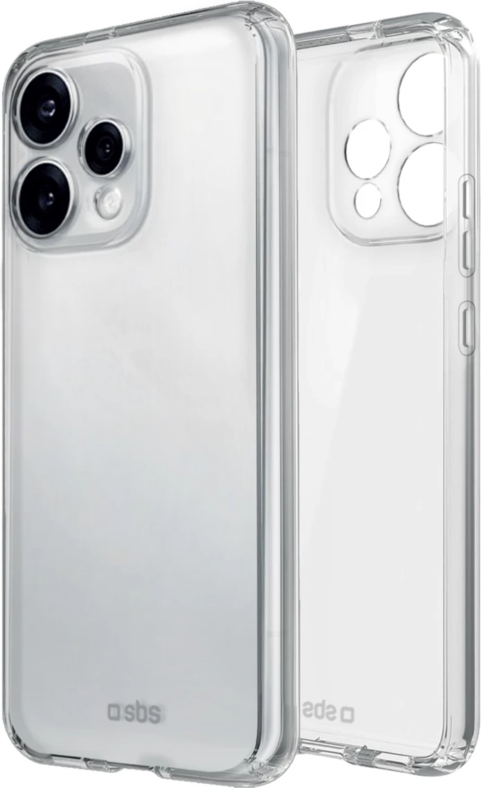 Mbështjellës SBS Skinny Cover për Oppo Reno 15, TPU, transparent, me kuti