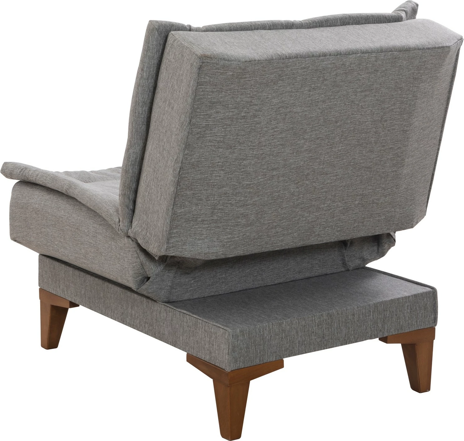 Set divan-krevat Atelier del Sofa, Santo-TKM04-1008, ngjyrë gri