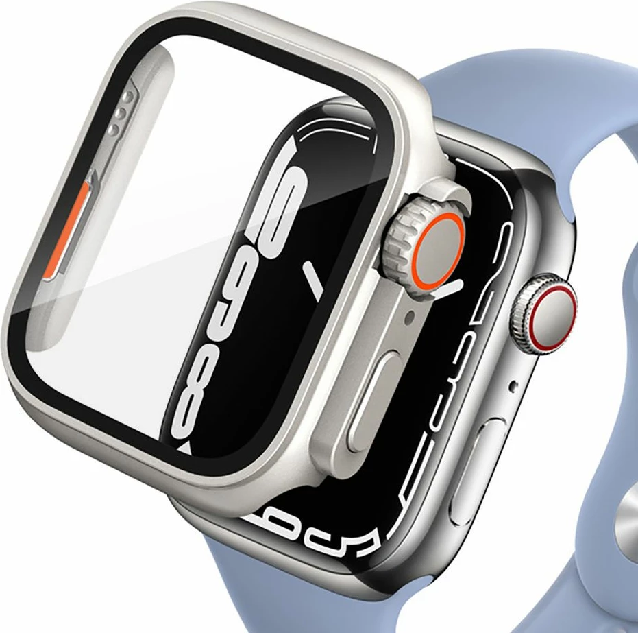 Mbështjellës Tech-Protect Defense360 për Apple Watch 4/5/6/SE 44mm, titanium orange