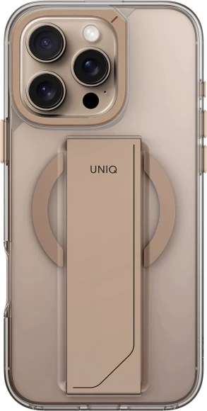 Mbështjellës UNIQ Heldro Max Magclick për iPhone 16 Pro, Gold