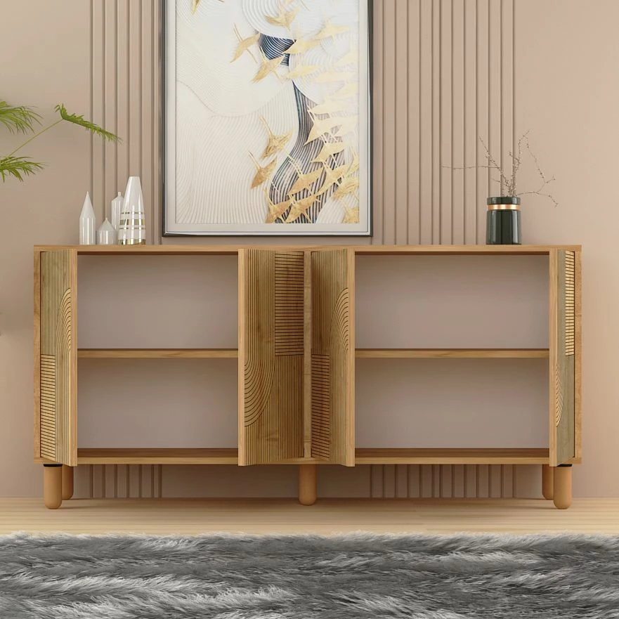 Konsol Skye Decor, desso, ngjyrë lis safir