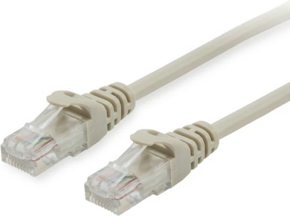 Kabllo rrjeti Equip Cat6A 1.5m, RJ-45, bezhë