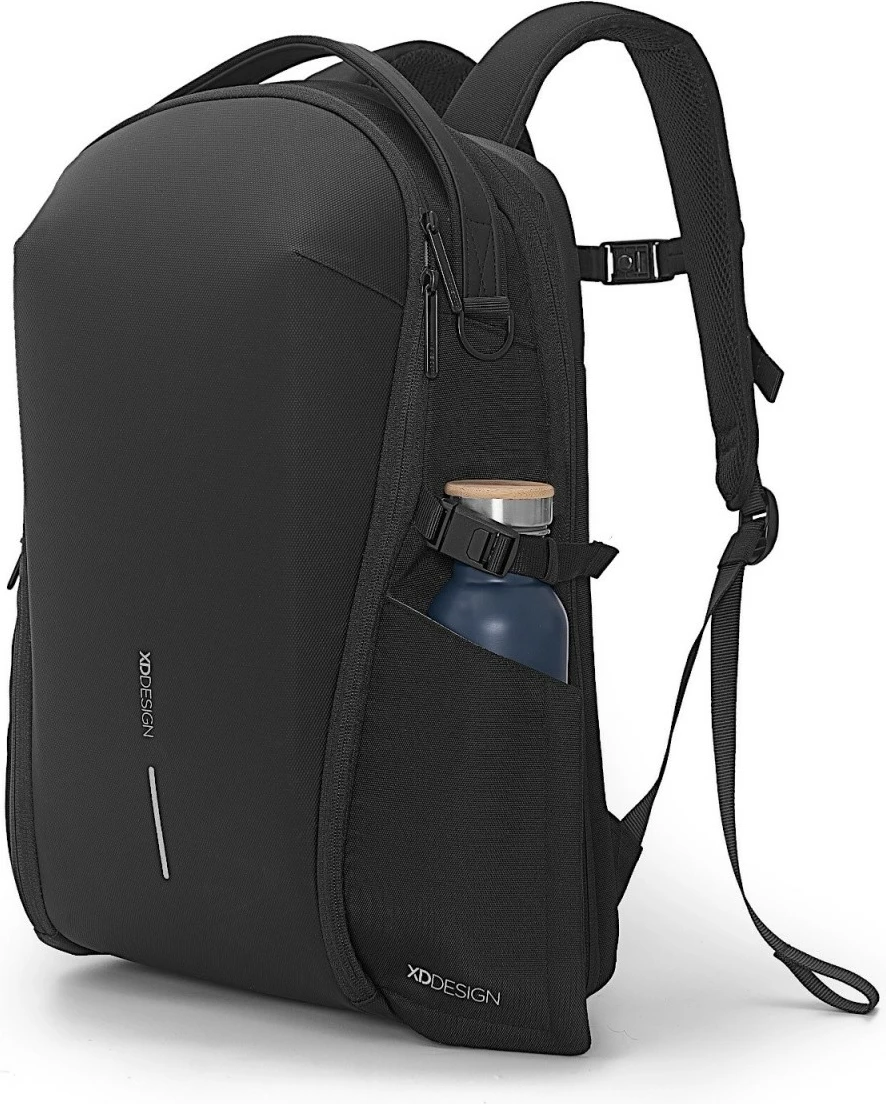 Çantë shpine XD DESIGN Bizz Backpack P705.931, 18-25L, për laptop 16", e zezë