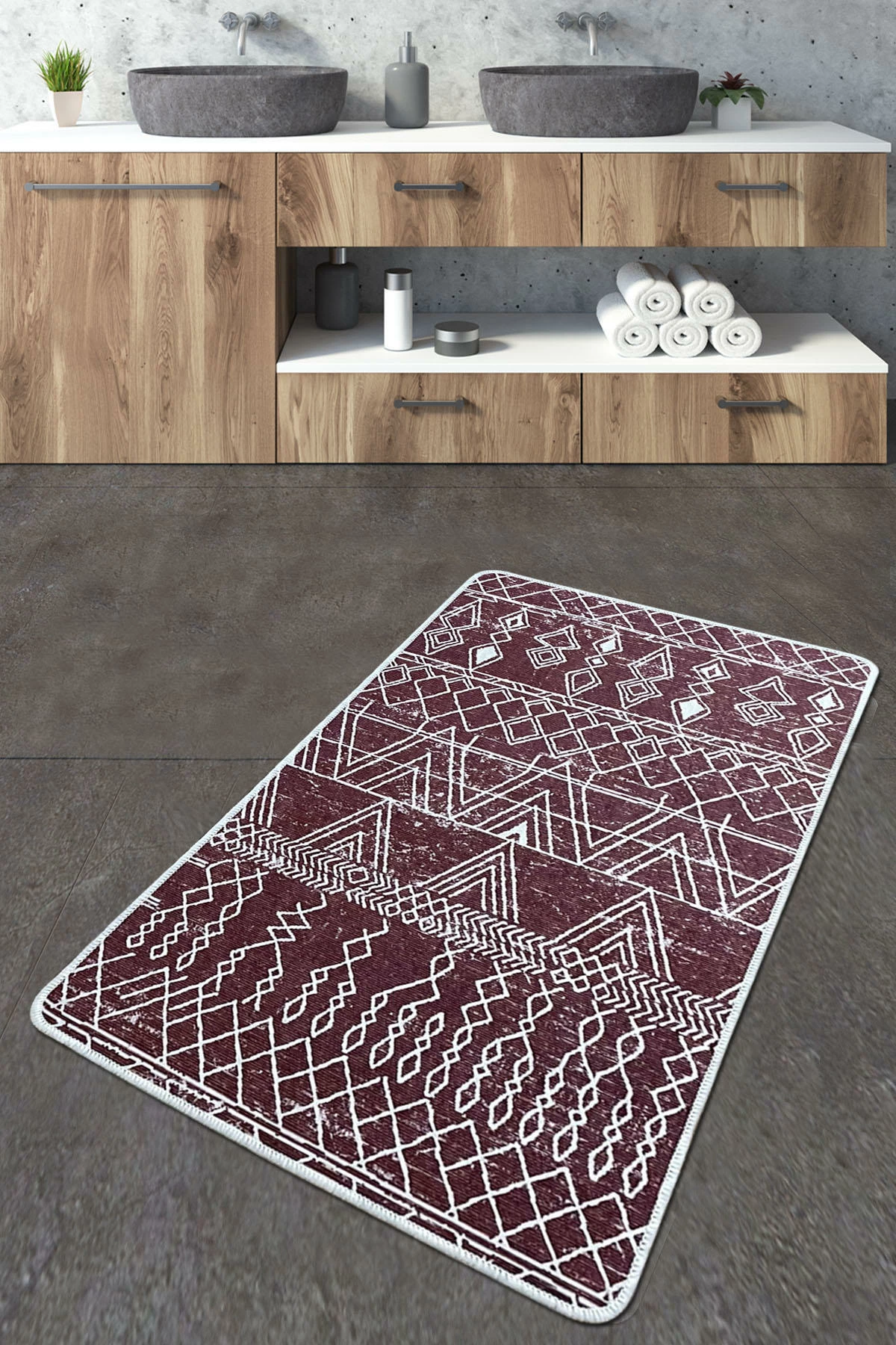 Tapet banje Mijölnir, Straordinario Djt, bezhë, 70x120cm