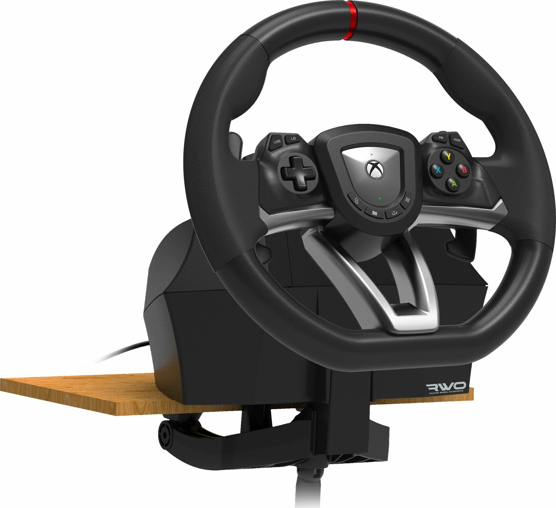 Volan garash Hori Racing Wheel Overdrive AB04-001U, për Xbox Series X/S, 270°/180°, me pedale, me kabllo 3 m, zi