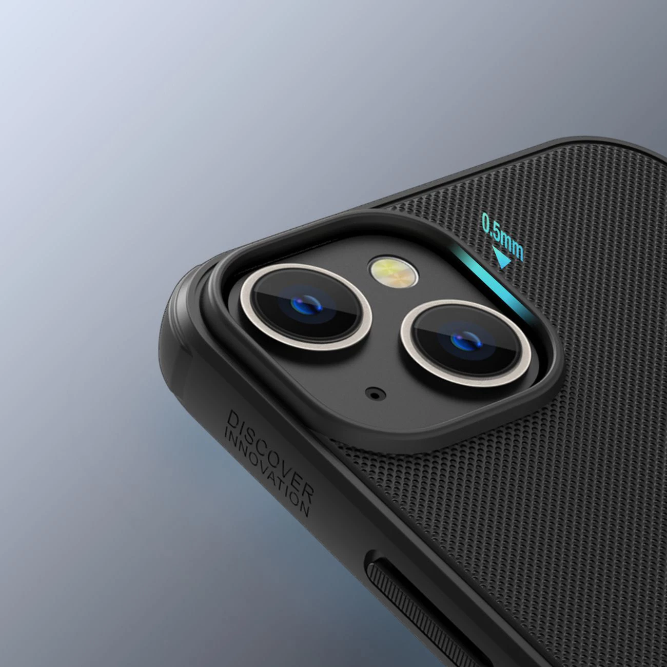 Mbështjellës Nillkin Super Frosted Shield Pro për iPhone 14 Plus, i zi