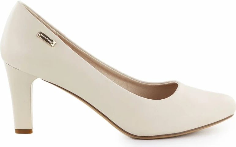 Këpucë me taka për femra Leone, nude