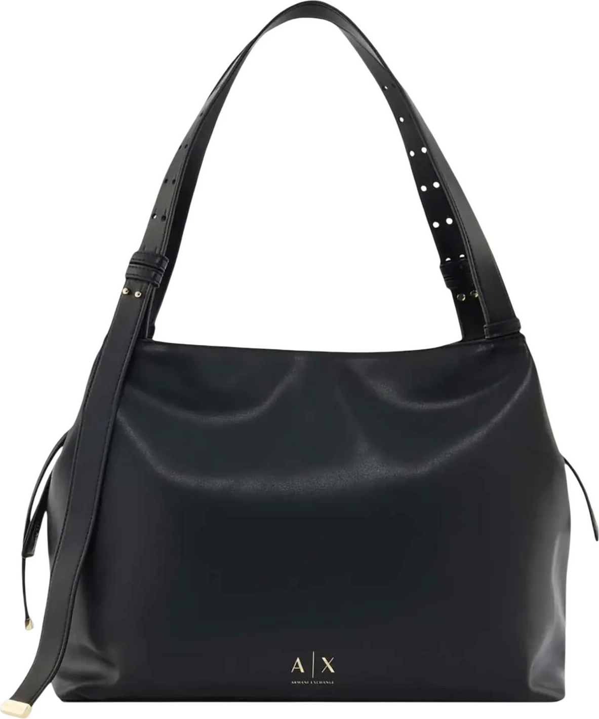 Çantë krahu Armani Exchange XW002603 AF19902 për femra, e zezë
