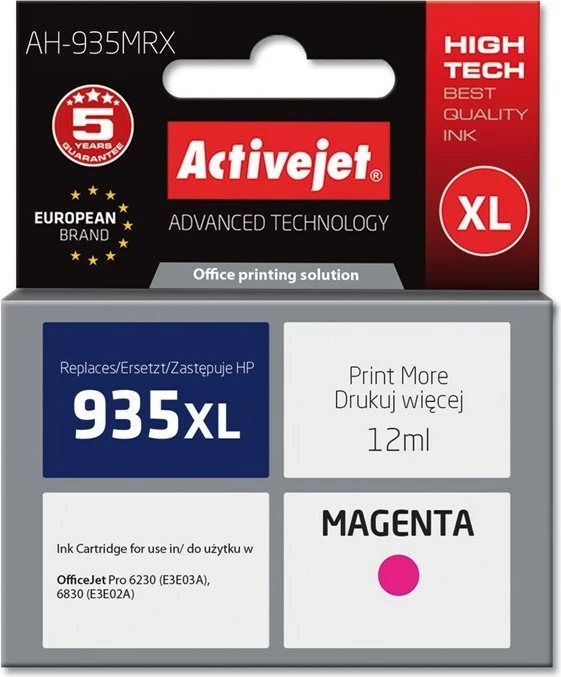 Ngjyrë zëvëndësuese Activejet AH-935MRX për printer HP