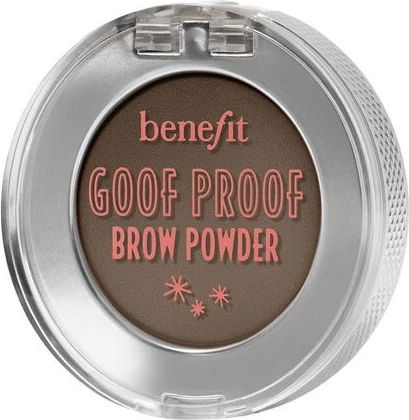 Pluhur për vetulla Benefit Goof Proof Brow Powder për femra 3.5 Neutral Medium Brown 1.9g