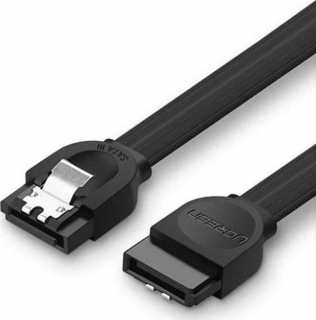 Kabllo SATA në SATA Ugreen US217 0.5m, e zezë