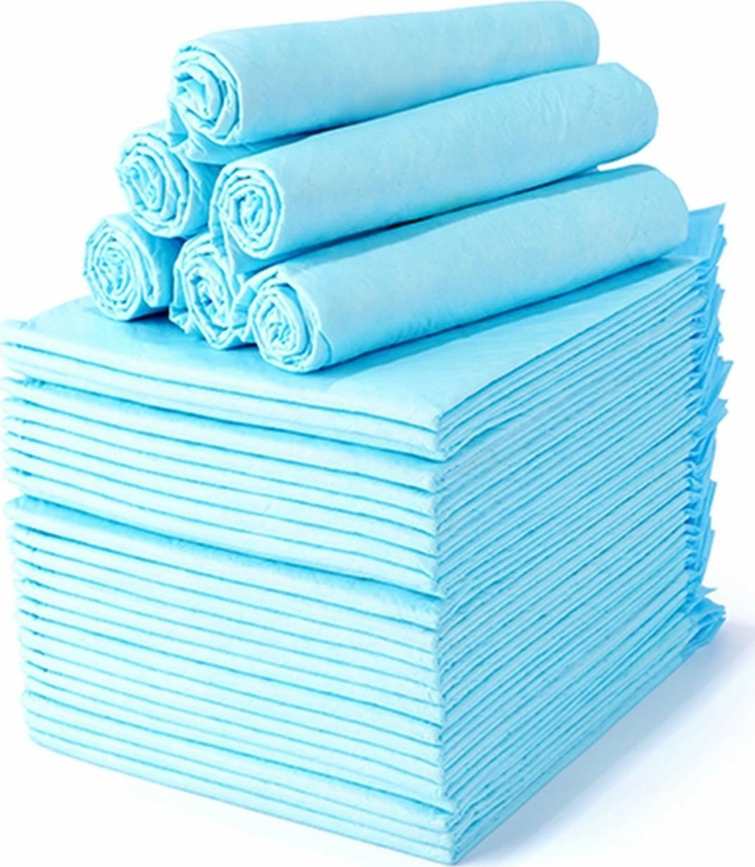 Tapet higjienik për kafshë Bounn 60x90 cm, absorbim deri 600 ml, paketë 50 copë, blu